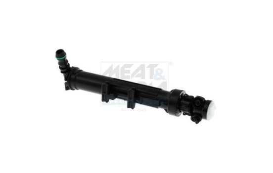 Spray nozzle cleaning fluid, headlight cleaning