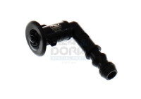 Spray nozzle cleaning fluid, headlight cleaning