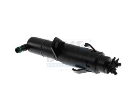 Spray nozzle cleaning fluid, headlight cleaning