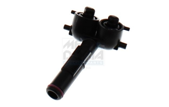 Spray nozzle cleaning fluid, headlight cleaning