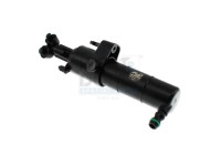 Spray nozzle cleaning fluid, headlight cleaning