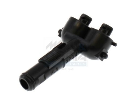 Spray nozzle cleaning fluid, headlight cleaning