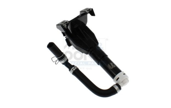 Spray nozzle cleaning fluid, headlight cleaning