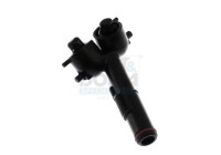 Spray nozzle cleaning fluid, headlight cleaning