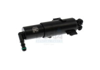 Spray nozzle cleaning fluid, headlight cleaning