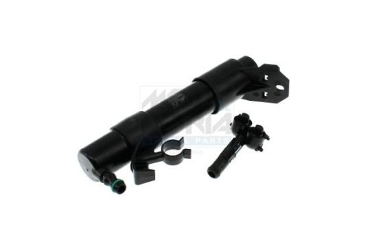 Spray nozzle cleaning fluid, headlight cleaning