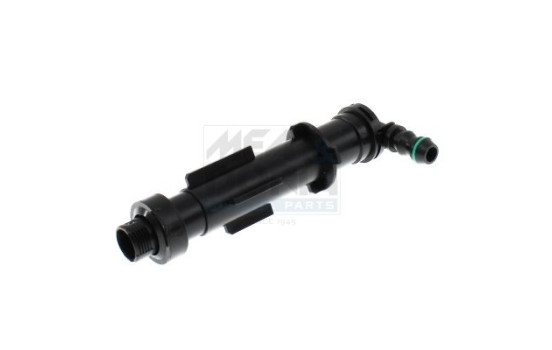 Spray nozzle cleaning fluid, headlight cleaning