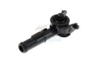 Spray nozzle cleaning fluid, headlight cleaning