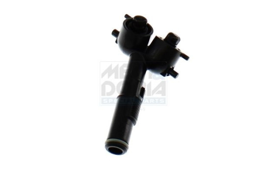 Spray nozzle cleaning fluid, headlight cleaning