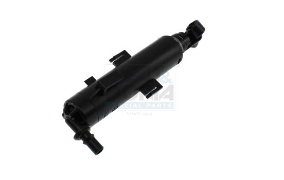 Spray nozzle cleaning fluid, headlight cleaning