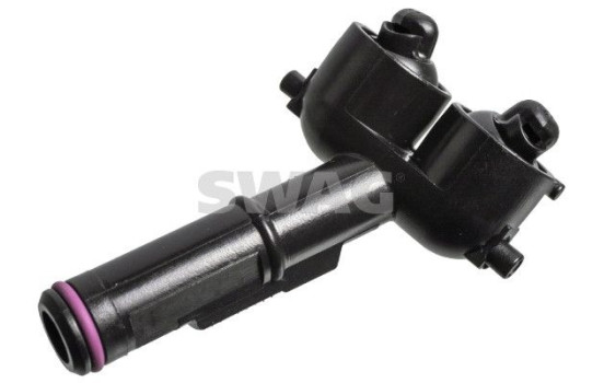 Spray nozzle cleaning fluid, headlight cleaning