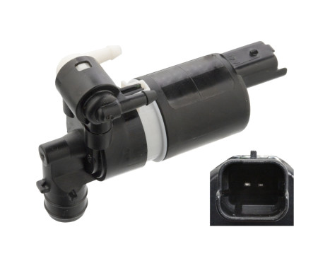 Water Pump, window cleaning 105955 FEBI