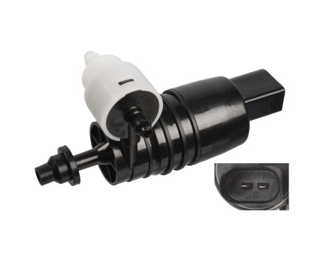 Water Pump, window cleaning 107463 FEBI