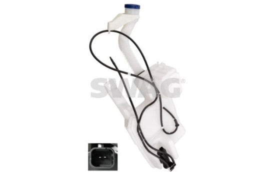 Cleaning fluid reservoir, window cleaning