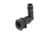 Connecting element, cleaning fluid line
