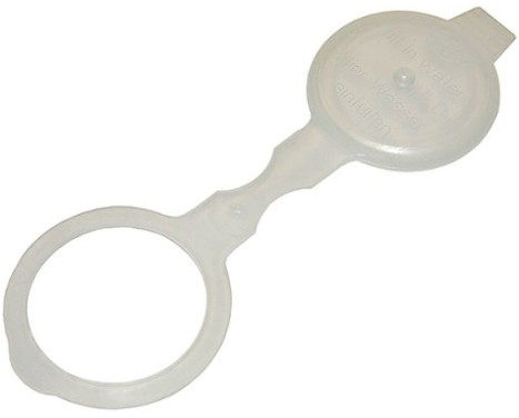 Windshield washer fluid cap