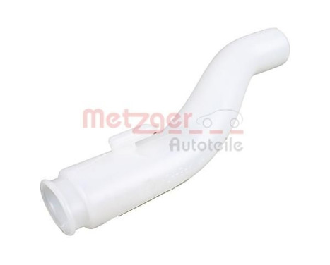 Windshield washer fluid reservoir filler neck