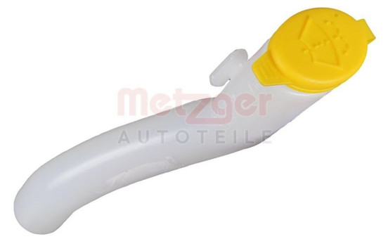 Windshield washer fluid reservoir filler neck