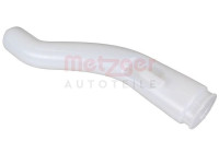 Windshield washer fluid reservoir filler neck