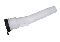 Windshield washer fluid reservoir filler neck