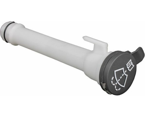 Windshield washer fluid reservoir filler neck