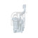 Windshield washer reservoir with headlight cleaning 109505 FEBI, Thumbnail 2