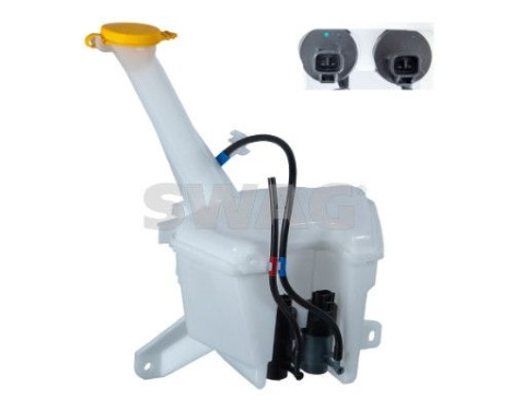 Windshield wiper reservoir