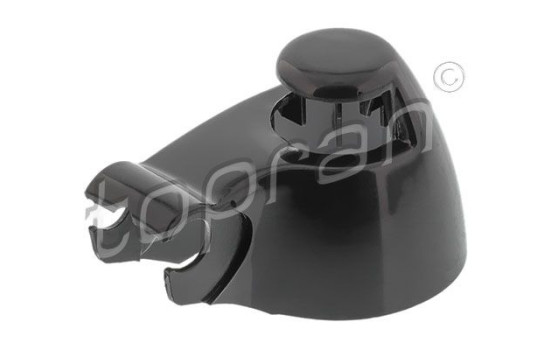 Hood, headlight wiper arm