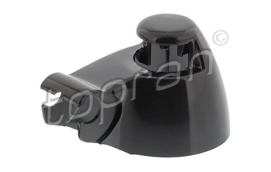 Hood, headlight wiper arm