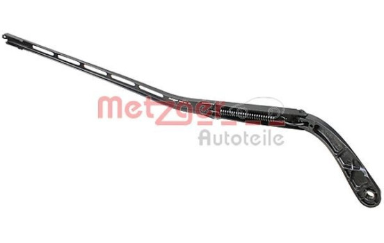 Windshield wiper arm, window cleaning