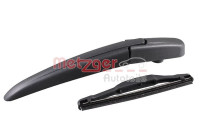 Windshield wiper arm, window cleaning