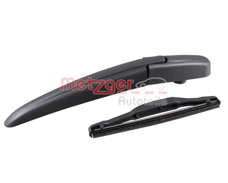 Windshield wiper arm, window cleaning