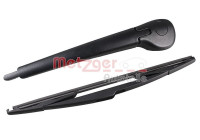 Windshield wiper arm, window cleaning
