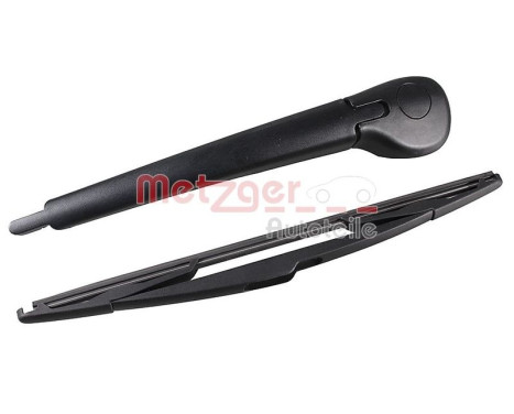 Windshield wiper arm, window cleaning