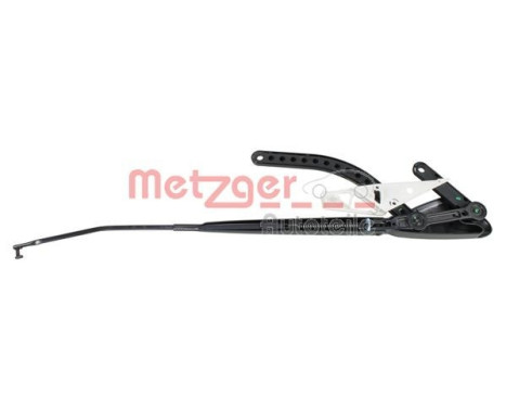 Windshield wiper arm, window cleaning