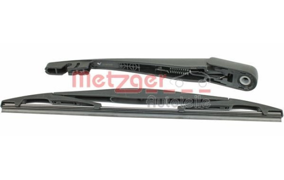 Windshield wiper arm, window cleaning