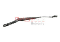 Windshield wiper arm, window cleaning
