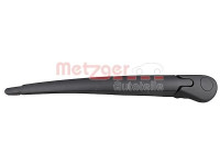 Windshield wiper arm, window cleaning