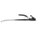 Windshield wiper arm, window cleaning