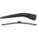 Windshield wiper arm, window cleaning