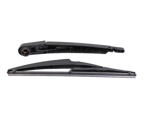 Windshield wiper arm, window cleaning