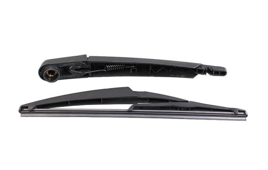 Windshield wiper arm, window cleaning