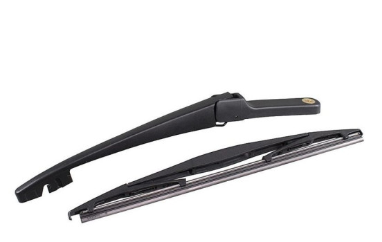 Windshield wiper arm, window cleaning