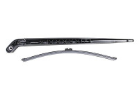 Windshield wiper arm, window cleaning