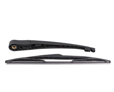 Windshield wiper arm, window cleaning