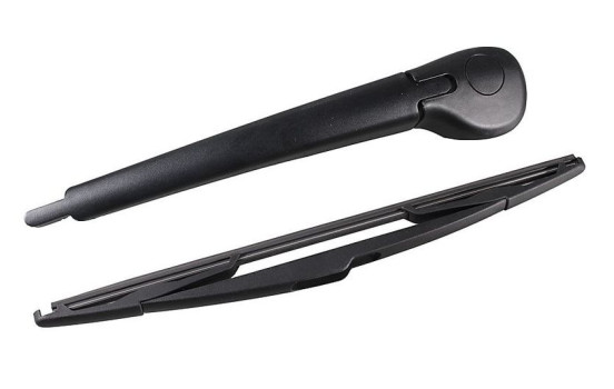 Windshield wiper arm, window cleaning