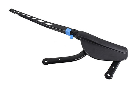 Windshield wiper arm, window cleaning