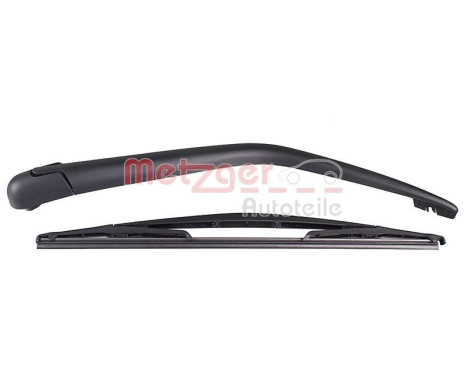 Windshield wiper arm, windshield cleaning