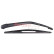 Windshield wiper arm, windshield cleaning