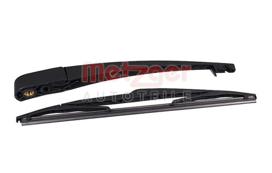 Windshield wiper arm, windshield cleaning